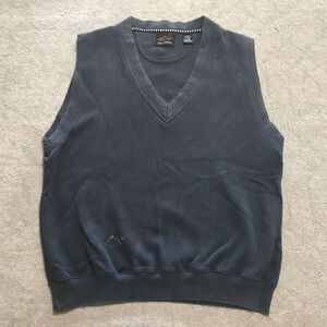 Greg Norman Men´s V-Neck‎ Navy Blue Pullover Golf Vest Medium